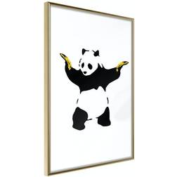 Arkiio Affisch Panda with Guns [Poster] 20x30 Poster